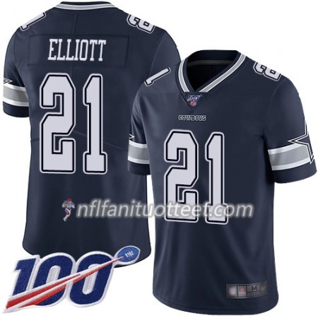 Miesten Dallas Cowboys NFL Pelipaita Ezekiel Elliott 21 Nike Navy Sininen 100th